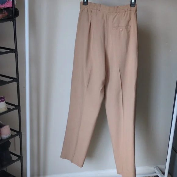 vtg 90s silk Stephanie Andrews Pants - Picture 4 of 8